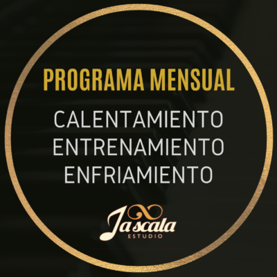 Programa Mensual de Entrenamiento, Calentamiento y Enfriamiento Vocal